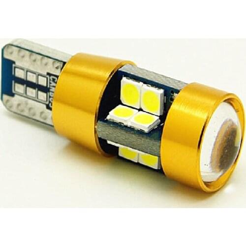 2PCS T10 W5W Super Bright LED Car Parking Lights 5050 LED 168 501 Auto Wedge Turn Side Bulbs Car Interior Reading Dome Lamp