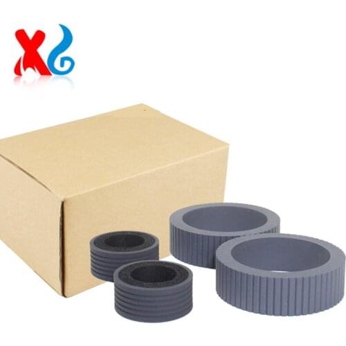 2Set Paper Pickup Tire Compatible for FUJITSU fi-6130 fi-6130Z fi-6230 fi-6230Z fi-6140 fi-6140Z 6240C 6240Z fi 6130 6230 6240