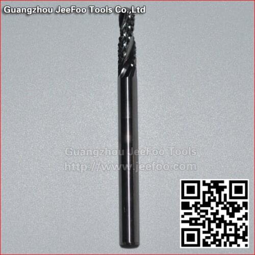 6*22*75L Carbide PCB Cutter Tools, Circuit Board PCB Milling Bits for CNC Cutting Drill