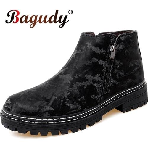 Мужские ботинки челси Bagudy China At AliExpress