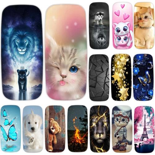 Phone Case For Nokia 105 2019 Silicone Cartoon 3D Printing Capa For Nokia 105 Back Cover 1.77 inch For nokia 105 Bumper Bag