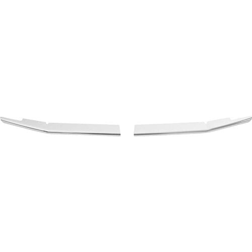 For Toyota Roomy 2019-2021 Chrome Under Front Center Grille Grill Moulding Strips Cover Trim Car Styling