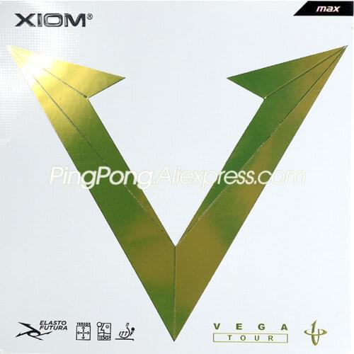 XIOM VEGA TOUR (Non-tacky Rubber, Tensor Sponge) Table Tennis Rubber Original XIOM Ping Pong Sponge