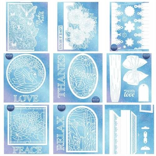 Various Animals Plants Hollowed Lace Metal Cutting Dies For DIY Album Scrapbooking Crafts Card Embossing Making New 2019