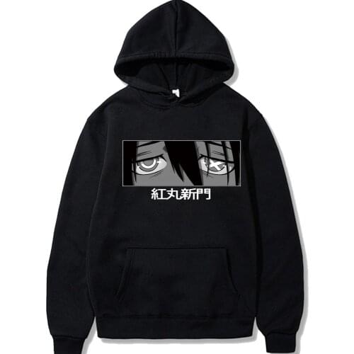 Mens Hoodies Sweatshirt Fire Force Benimaru Shinmon Eyes Printed Loose Male Casual Hoodie