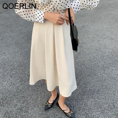 Женские юбки миди QoerliN China At AliExpress