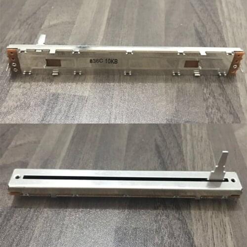 2PCS PITCH SLIDER / FADER X DCV1013 For Pioneer CDJ1000 MK2 & MK3 CDJ2000 NEW CDJ 1000 2000 without Dust strip
