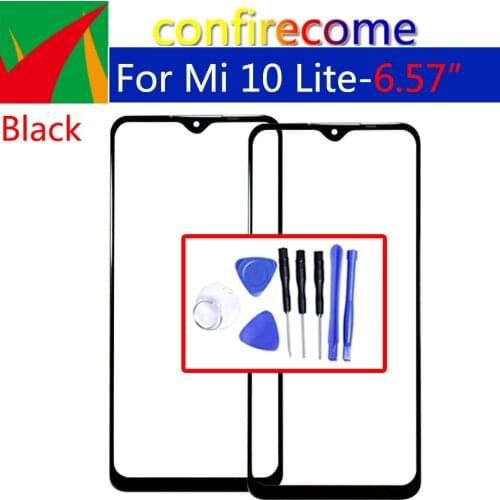 Replacement LCD Front Touch Screen Glass Outer Lens For Xiaomi Mi 10 Lite