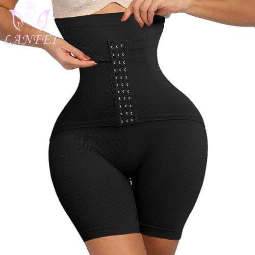 LANFEI Waist Trainer Butt Lifter Lingerie Women High Waist Control Seamless Shapewear Hip Enhancer Body Shapers Push Up Panties