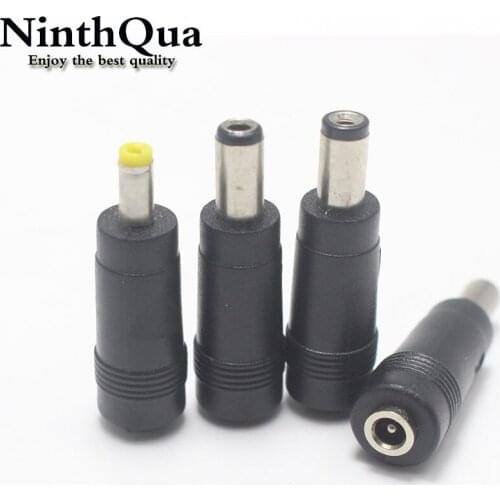 1pcs 3.5 x 1.35 mm female socket jack to 4.0 x 1.7/ 5.5 x 2.1 / 5.5 x 2.5 mm DC male plug Power Connector Adapter Laptop