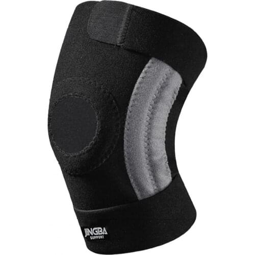 1Pc Knee Brace Knee Pads Braces Sports Support Elastic Anti-slip Soft Elastic Side Spring Knee Stabilizers for Workout