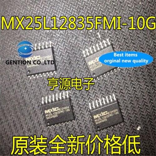 10Pcs MX25L12835FMI-10G SOP16 MXIC 25L12835FMI in stock 100% new and original