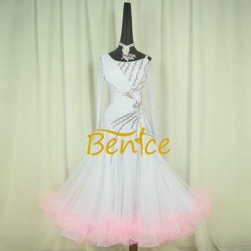 2019New Ballroom Dance Competition Dress Women Waltz Dress Standard Modern Dance Performance Costumes