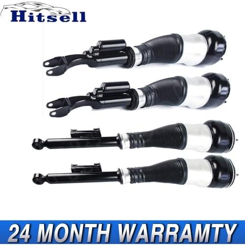 4pcs For Mercedes benz W222 S350 S400 S500 S560 4-Matic Front+Rear Air Suspension Spring Strut 2223208213 2223208113 2223202513