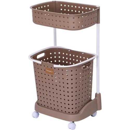 600 Japan imported hamper plastic laundry basket dirty clothes storage basket clothing toys large clothes basket