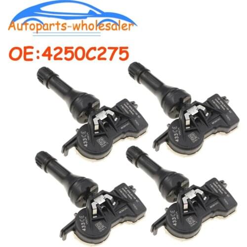 4 PCS Car TPMS Sensor For M itsubishi PAJERO PAJERO SPORT III 2014-2025 4250C275 S180150004 TPMS Tire Pressure Sensor 433MHZ