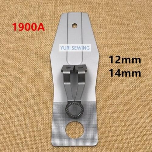 JUKI LK-1900A round hole 12mm/14mm needle plate and pressure foot button hole machine industrial sewing machine spare parts