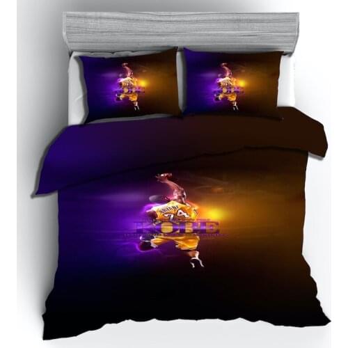 3D Basketball Duvet Cover Set Team Sports Bedding Boys Teens Sports Themed Quilt Cover Queen Home Textiles Basketball Dropship