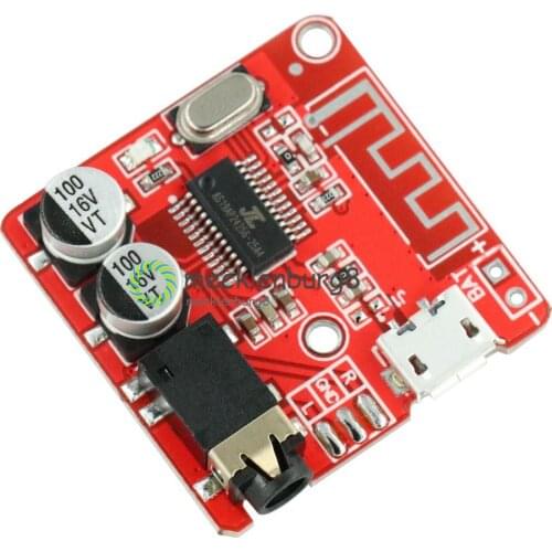 Mini MP3 Bluetooth 4.1 Lossless Decoder Stereo Output Board Car Speaker Amplifier Micro Usb Module Circuit Board Module 3.7V 5V