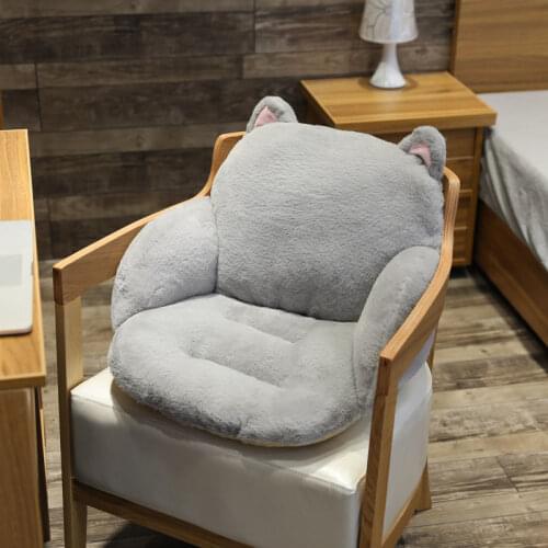 Plush Baby Dining Chair Seat Cushion Soft Office Lounge Seats Pad Recliner