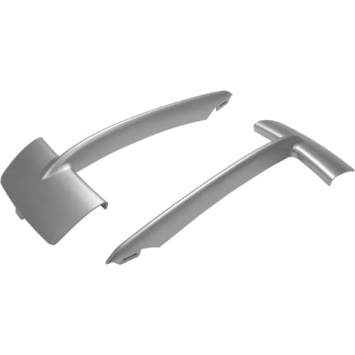 1 Pair Front Left Right Bumper Grille Grill Trim Bumper Lower Grille Trim Cover 1117303113,51117303114 for BMW X5 F15 2014-2017