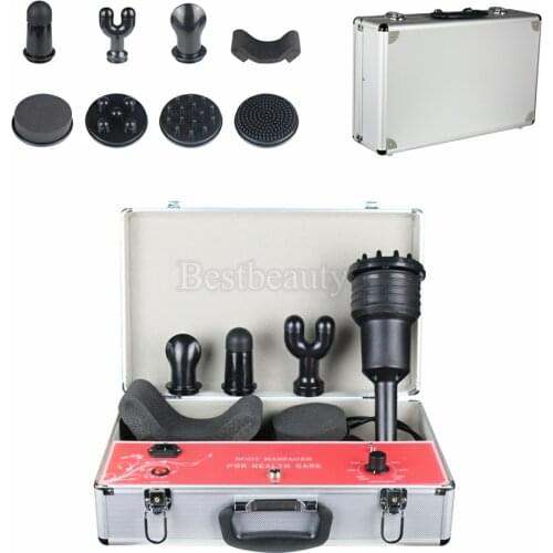 2021 New G5 Vibration Machine 8 Massage Head Back High Frequency Vibration Massager Shaping Beauty Weight Loss Equipment