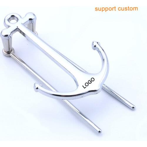 New Anchor Metal Bookmark Rudder Gift Dual Use Automatic Fixed Bookmark Page Holder For Books Paper Clips Office School Supplies