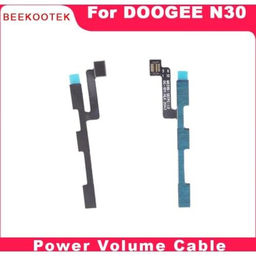 New Original CellPhone Side Power Volume Cable flex Cable FPC Replacement Accessories For DOOGEE N30 Smartphone