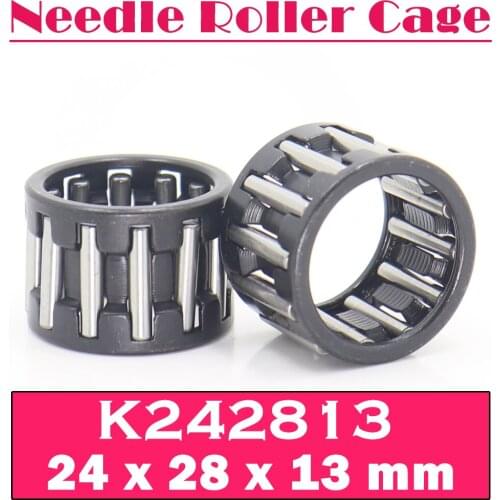 K242813 Bearing 10PCS 24*28*13 mm Radial Needle Roller Cage Assemblies K242813 Bearings K24x28x13