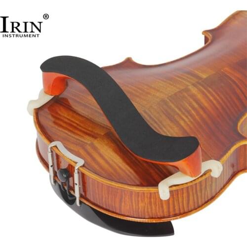IRIN 4/4-4/3 Wood Rubber Violin Shoulder Rest Padded Violin Fiddle Parts & Accessories Musical Instruments