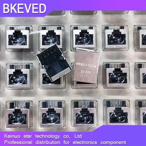 Original HR901101A network interface socket without light RJ45 built-in network transformer