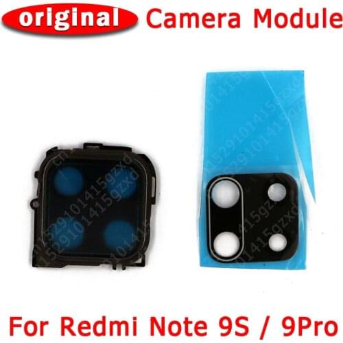 Original for Xiaomi Redmi note 9 pro note 9s note9 Protective Camera Lens Glass of Rear Camera with Holder and Sticker