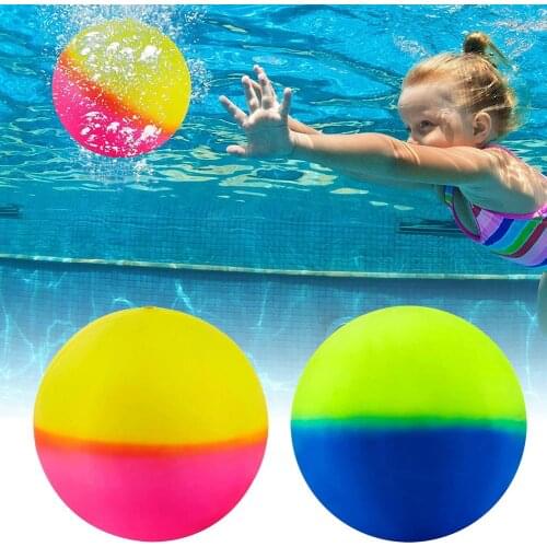 Outdoor Toys Underwater Beach Ball Swimming Diving Water Bouncing Ball Pool Play Beach Floating Ball Toy Ball For Teenagers