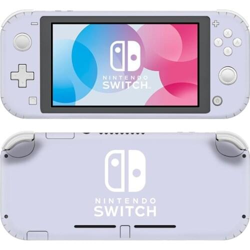 Vinyl Screen Skin Pure Color Purple Protector Stickers for Nintendo Switch Lite NS Console Nintend Switch Lite Skins