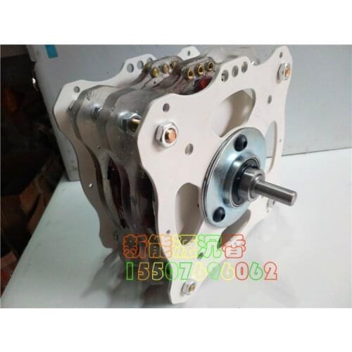 High-power Superimposed Disc Permanent Magnet Coreless Generator DIY Low-speed Brushless Wind Free Energy Research