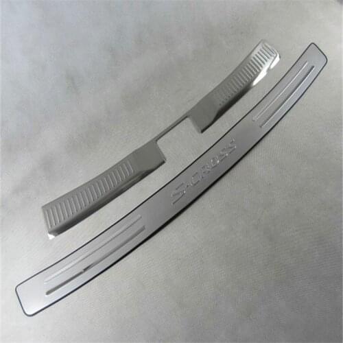High quality stainless steel rear windowsill panel,Rear bumper Protector Sill For Suzuki SX4 S-Cross S Cross 2014-2018
