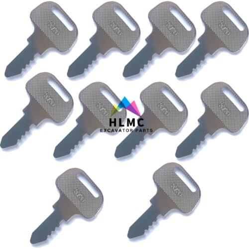 2PCS eavy equipment Marked 373 key For F Series 55364-41180 Ignition Key