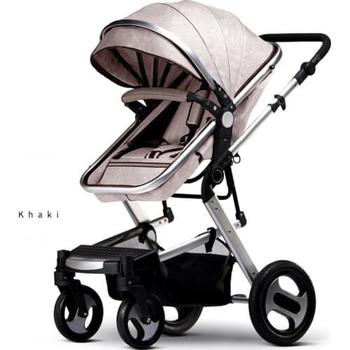 2020 Luxury Baby Stroller High Landview 3 in 1 Baby Stroller Portable Baby Pushchair Baby Pram Baby Comfort for Newborn