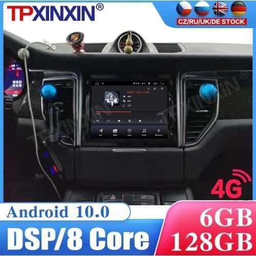 Android 10 Car Radio For Porsche Macan 2014 2015 2016 Multimedia Video Player Navigation Stereo GPS Accessories Auto 2din dvd