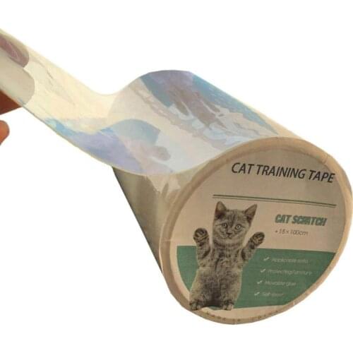 Free Shipping Furniture Guard Cat Scratch Protector Anti-Scratch Tape Roll Cat Scratch Prevention Clear Sticker Sofa