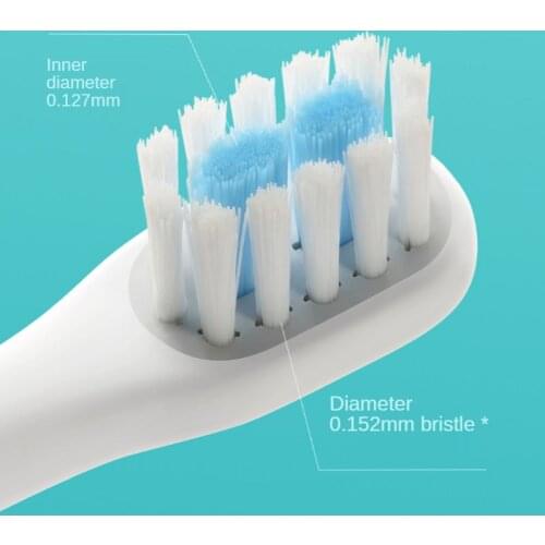 Childrens sonic electric toothbrush head replaces brush head 3 years old and 6 years old baby soft brush