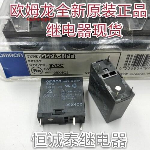 G5pa-1 9VDC 4-pin 5A 9V relay cha-v-109la2 sdt-s-109dmr2 36F