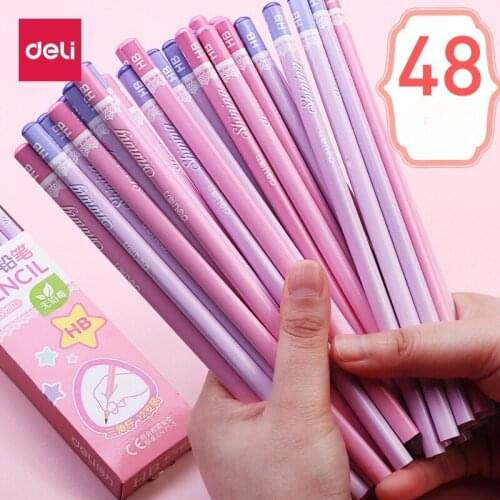 HB Triangular Pole Pencil for Students Non-toxic Kindergarten Triangular Pen Beginner Cartoon Cute Rubber Suit Combination Set