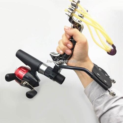 Compound bow Slingshot Fishing Hunting Set Fish Shooting Arrow Catapult Outdoor Launcher Or Outdoor Fishing Hunting Accurate