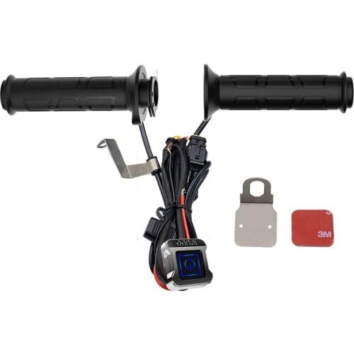 Motorcycle Third-Gear Intelligent Temperature Control Electric Handle Modified Riding Heating Installaion Aluminum Alloy Switch