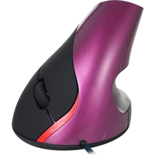 5 Button Optical Vertical Mouses Ergonomic Wired Mouse USB Mice for PC Laptop