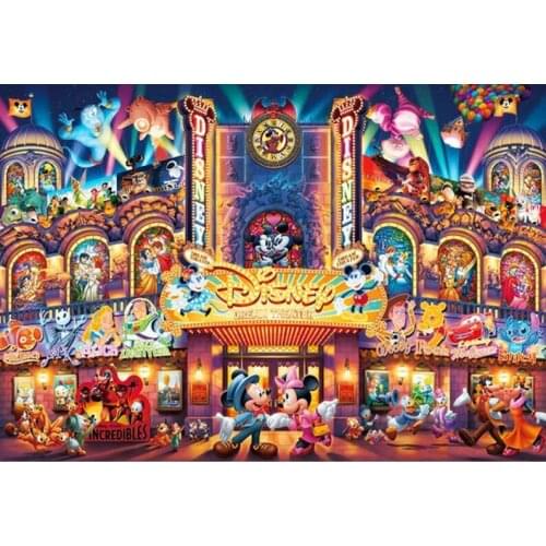 5D Diamond Painting Disney Mickey Mouse Diamond Embroidery Square Full Drill Cross Stitch Kit Home Bedroom Wall Decor Painting