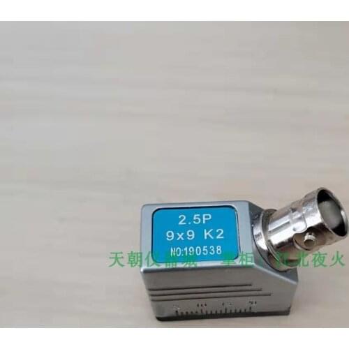 Oblique probe for ultrasonic transducer flaw detector 1-5MHz9*9/8*9K0.8-K3 brand new genuine