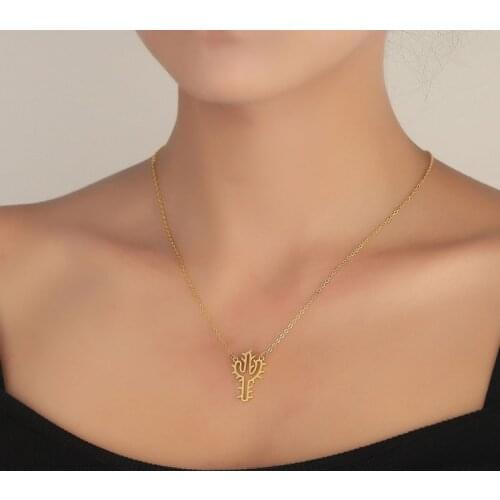 Lovely Stainless Steel Cactus Pendnat Necklaces for Girls Kids Plant Choker Stylish Valentines Day Jewelry Gift