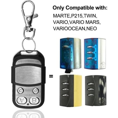 5pcs PUJOL Remote Control For Garage Door Gate 433.92MHz Transmitter Rolling Code